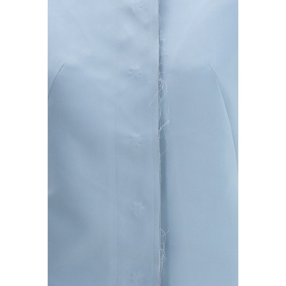 Di Stavnitser Light Blue Polyester Casual Dress | Regal Royce