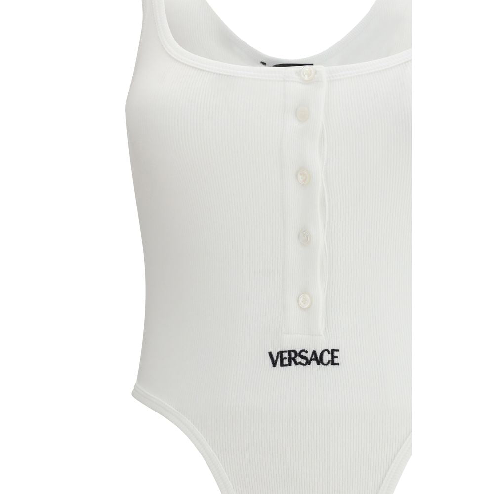 Versace White Cotton Top | Regal Royce