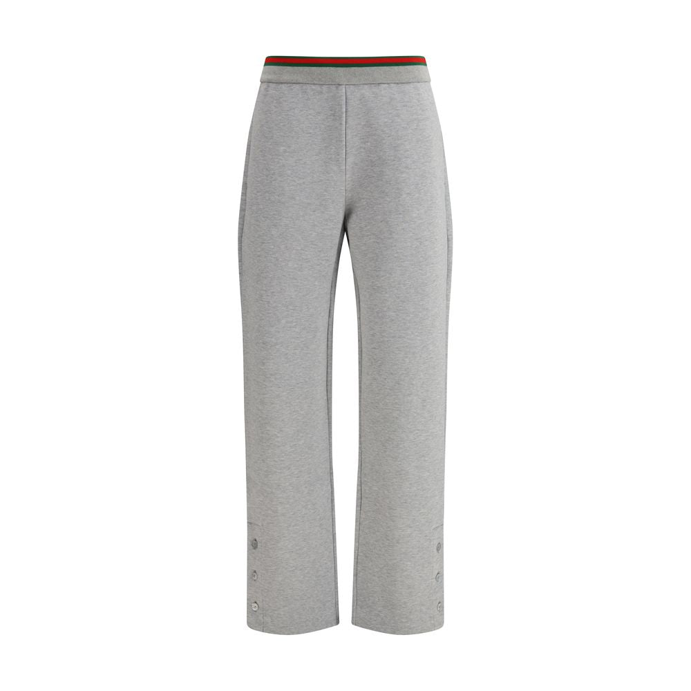 Gucci Gray Cotton Casual Pants | Regal Royce