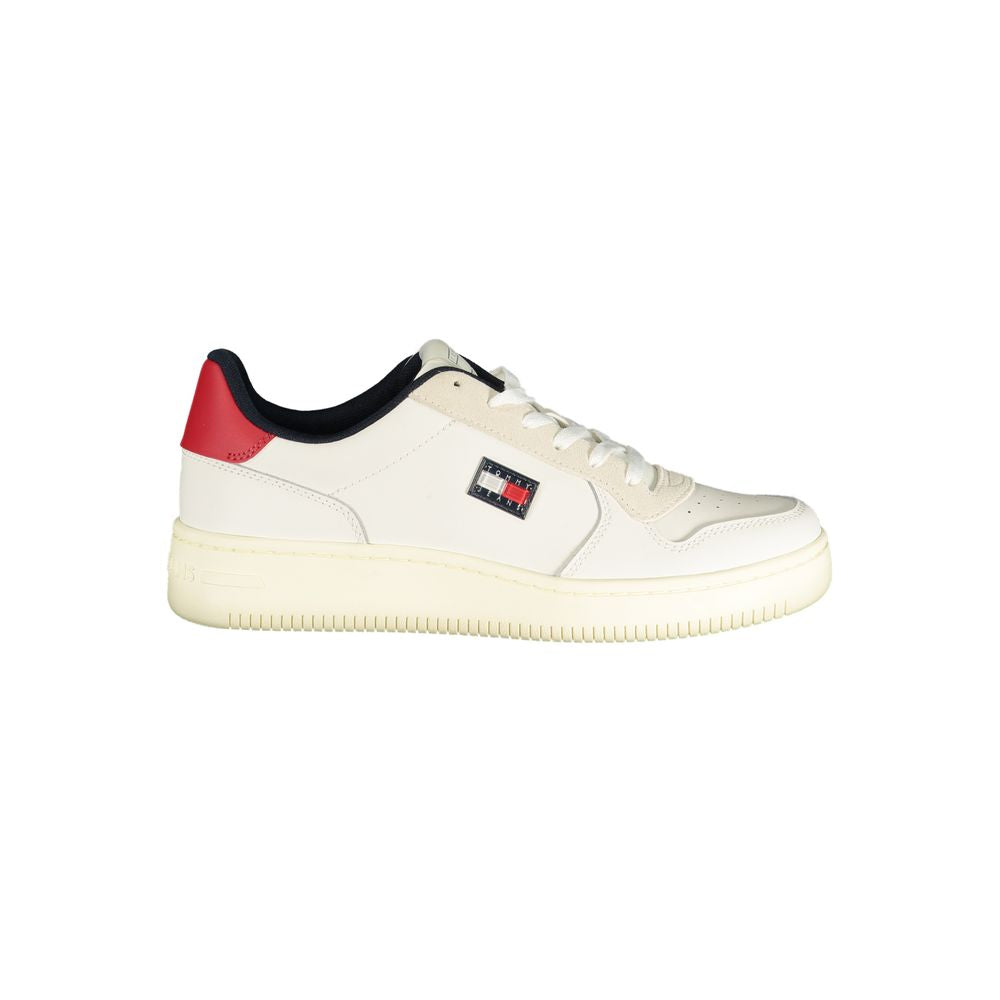 Tommy Hilfiger Bianco Polyurethane Men Sneaker | Regal Royce