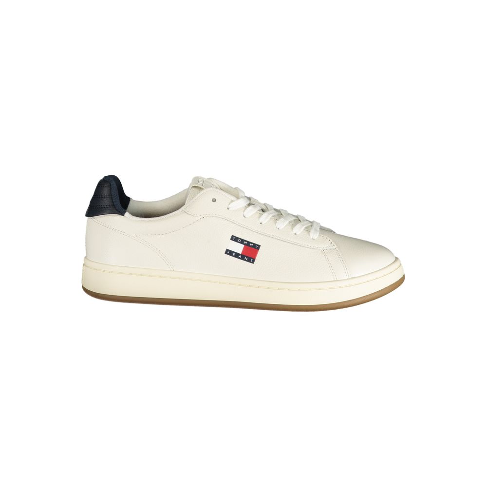 Tommy Hilfiger Bianco Poliuretano Men Sneaker | Regal Royce