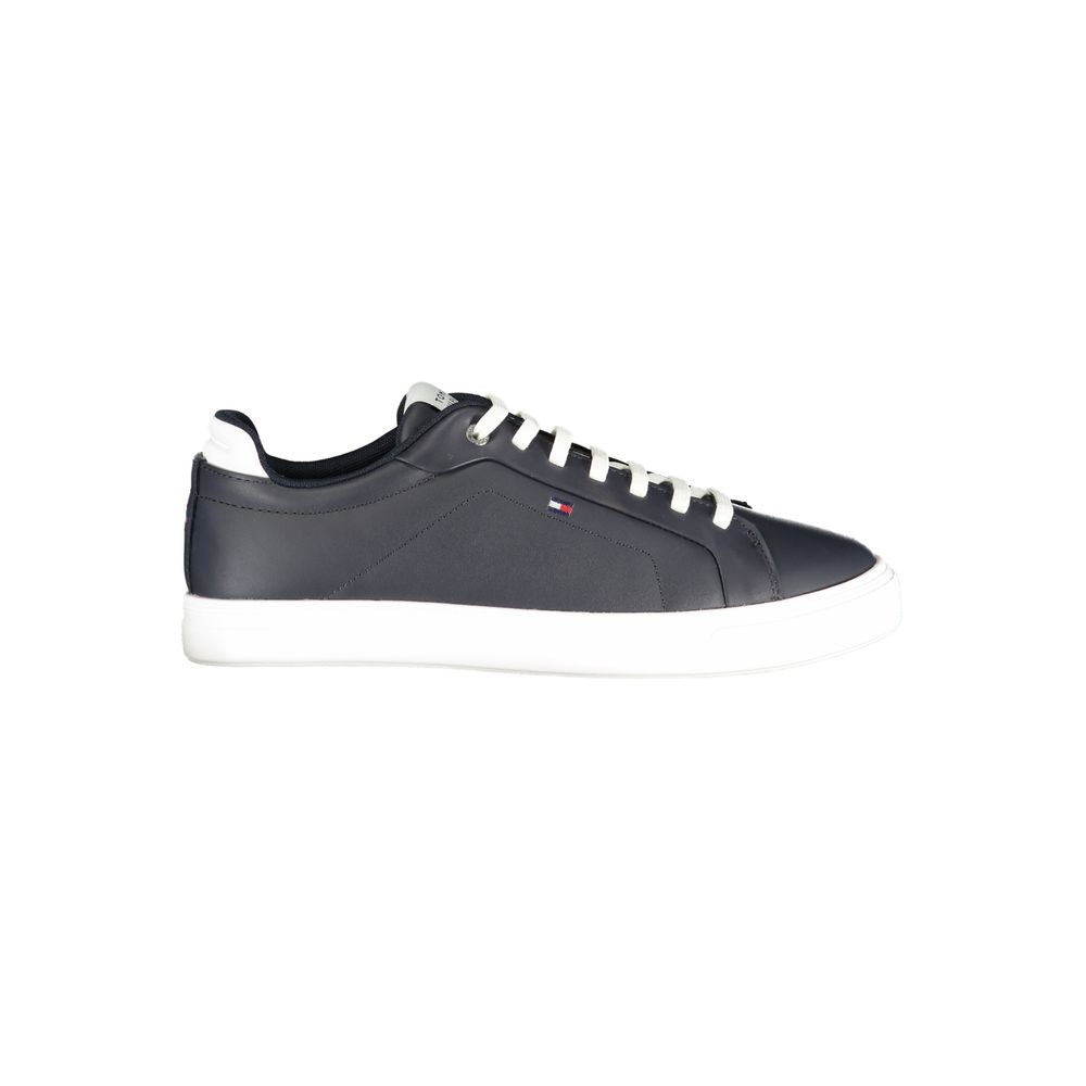 Tommy Hilfiger Blue Polyurethane Men Sneaker | Regal Royce