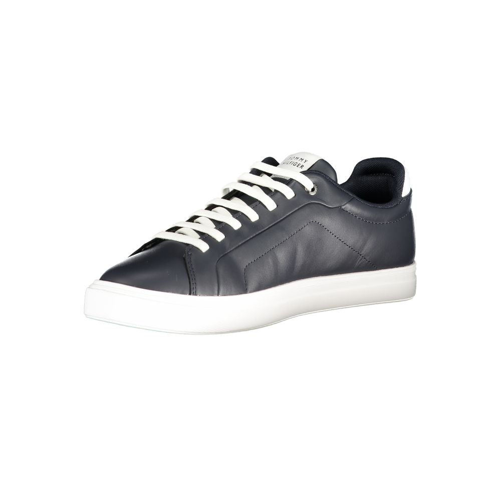 Tommy Hilfiger Blue Polyurethane Men Sneaker | Regal Royce