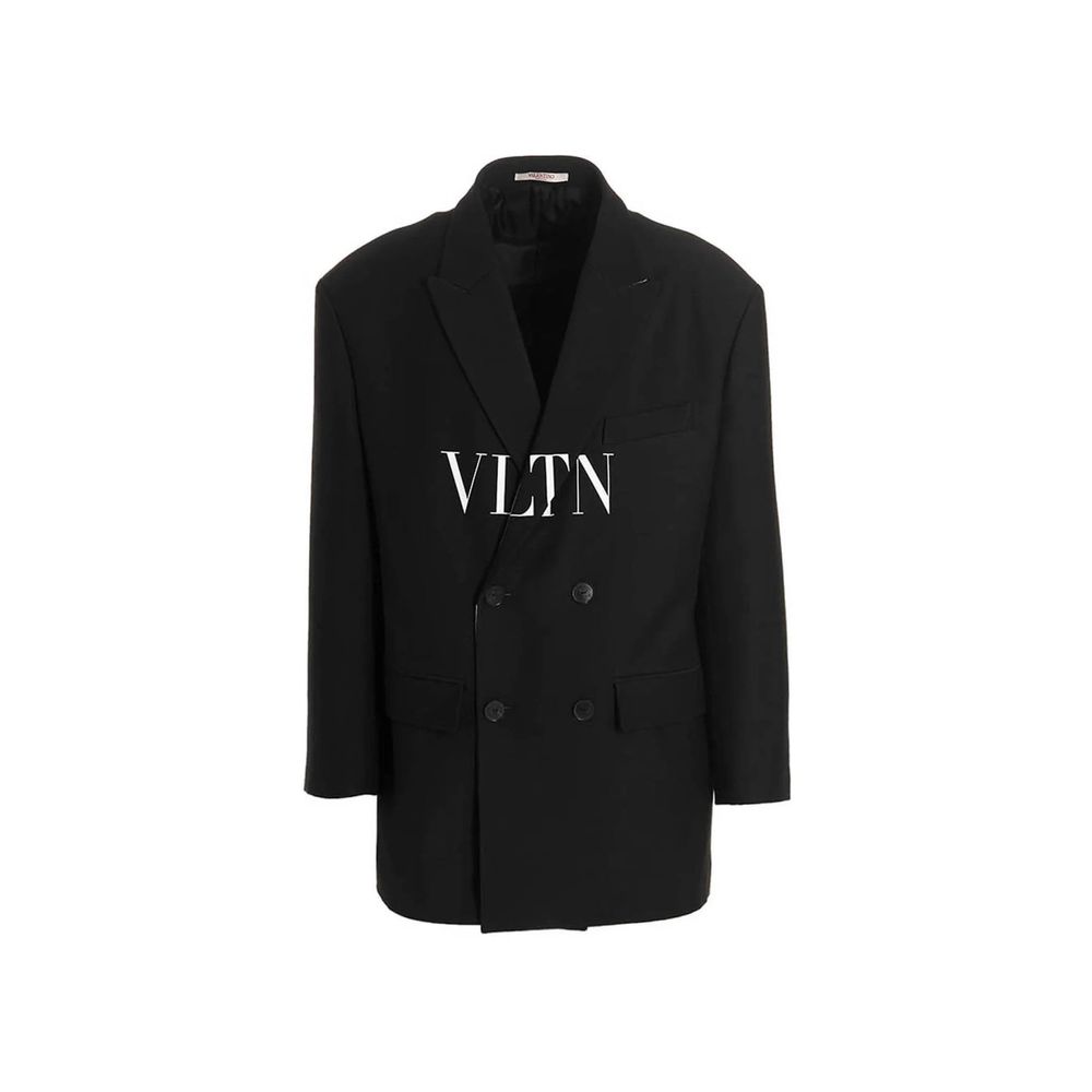 Valentino Black Silk Blazer | Regal Royce