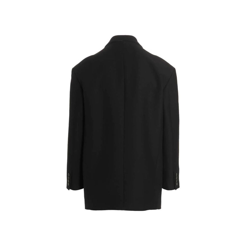 Valentino Black Silk Blazer | Regal Royce