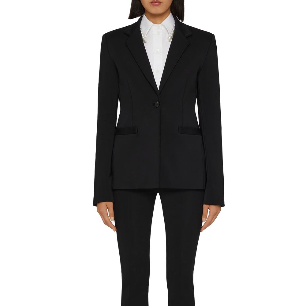Givenchy Black Elastane Blazer | Regal Royce