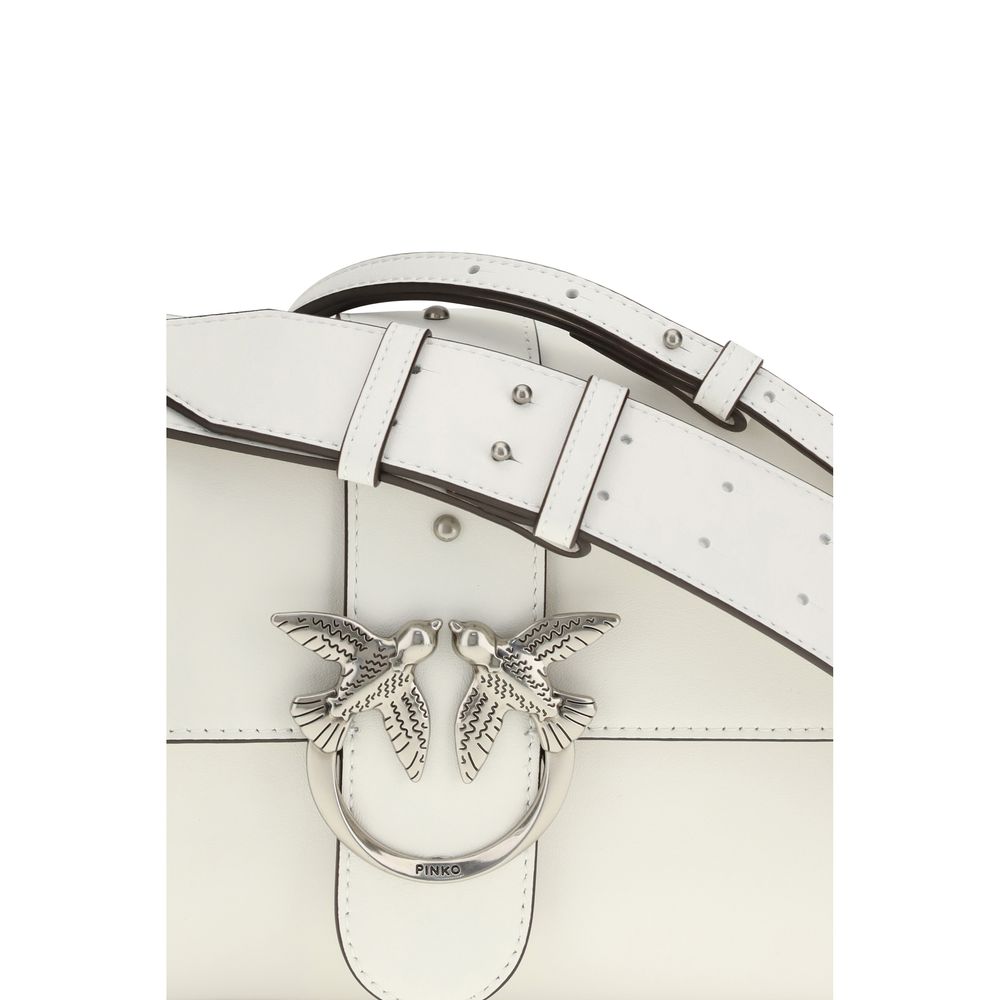 PINKO White Leather Shoulder Bag | Regal Royce