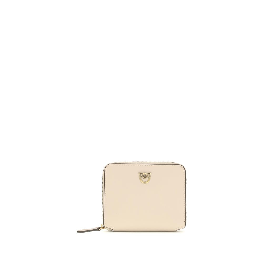 PINKO Beige Calf Leather Bos Taurus Wallet | Regal Royce