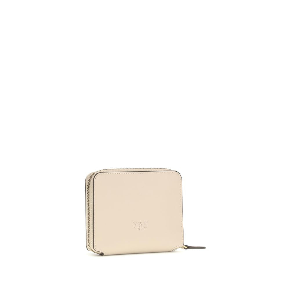 PINKO Beige Calf Leather Bos Taurus Wallet | Regal Royce