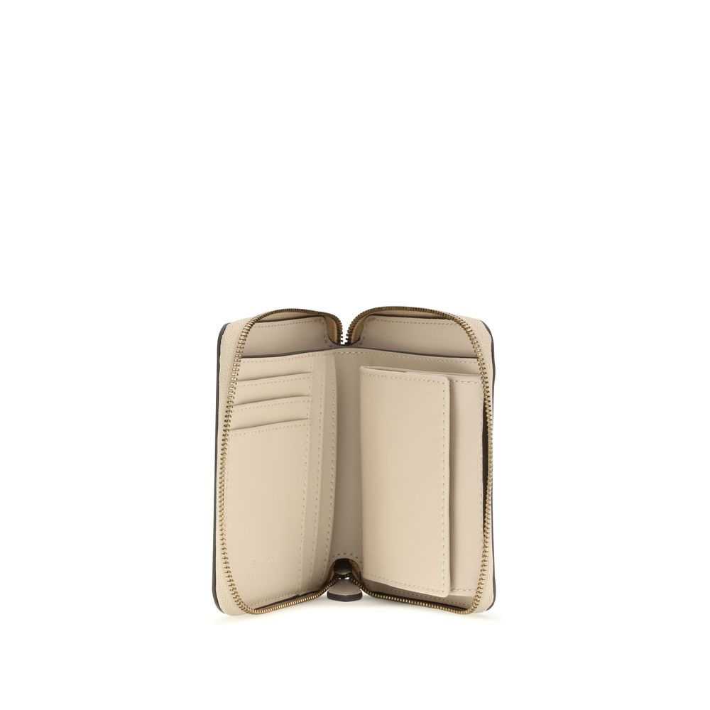 PINKO Beige Calf Leather Bos Taurus Wallet | Regal Royce