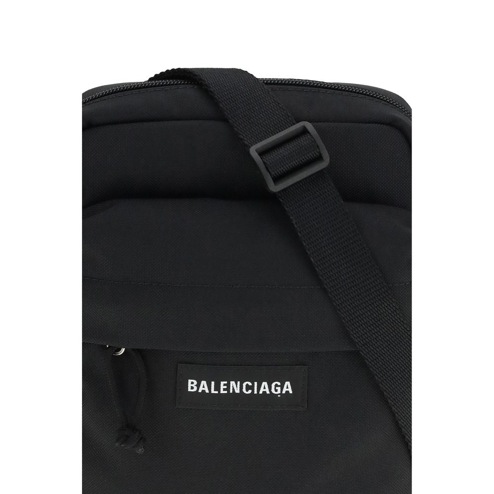 Balenciaga Black Polyamide Shoulder Bag | Regal Royce
