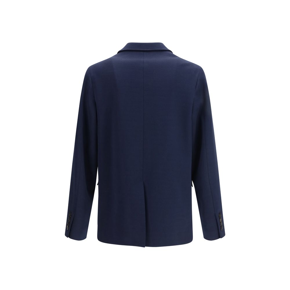 Gucci Blue Cotton Coat | Regal Royce