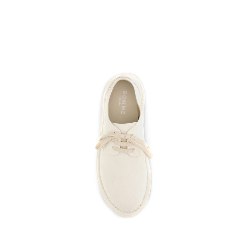 Marsell White Cotton Oxfords And Derbies | Regal Royce
