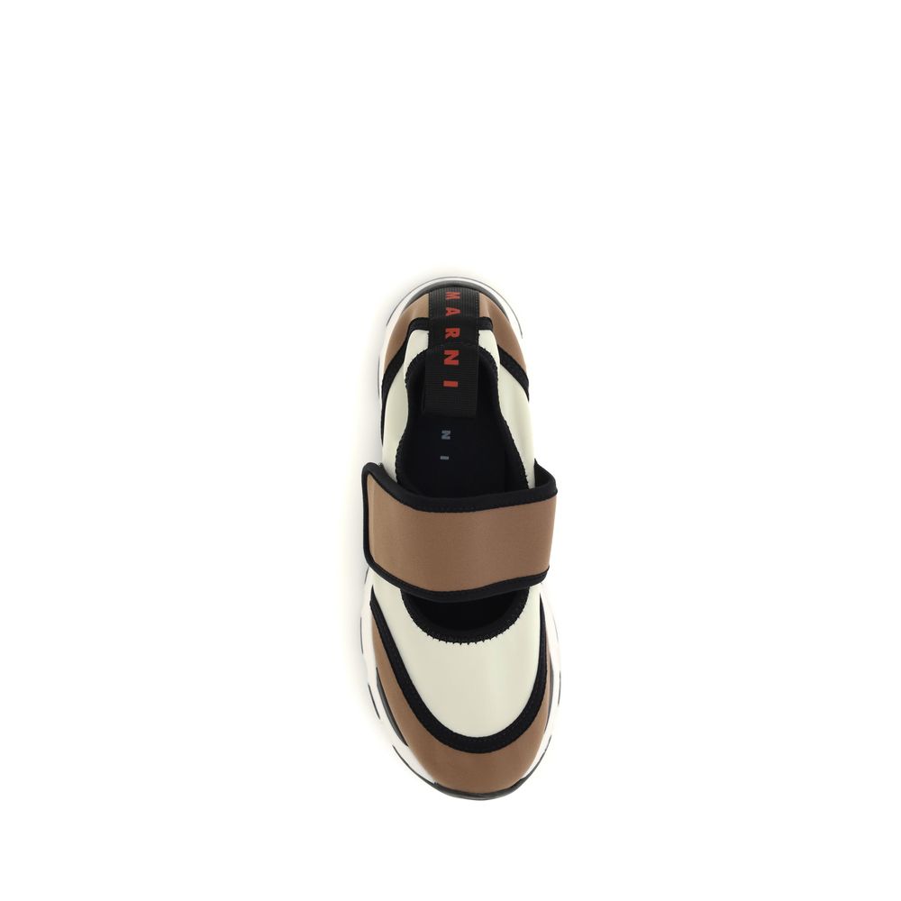 Marni Multicolor Polyamide Athletic Sneakers | Regal Royce