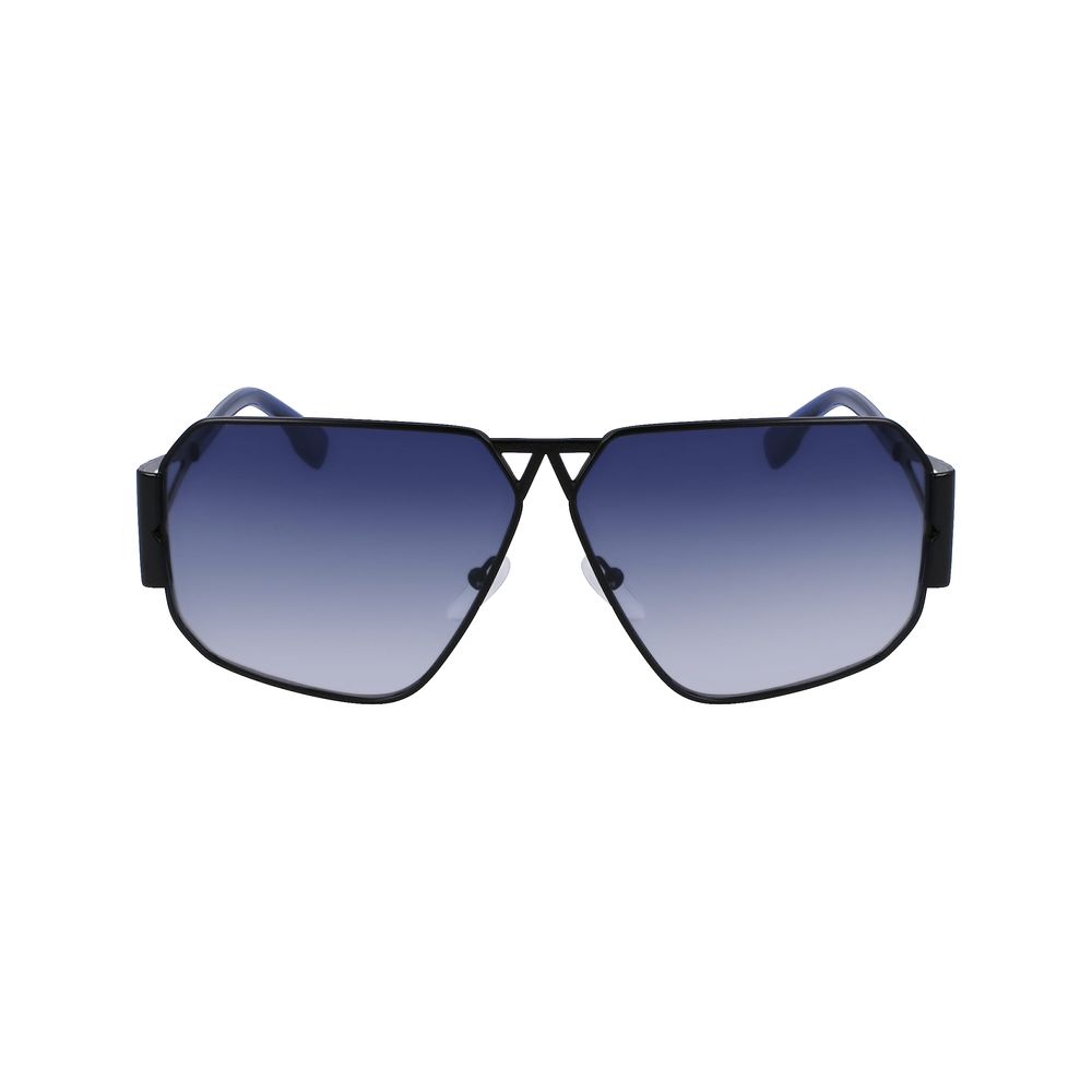 Karl Lagerfeld Black Metal Sunglasses | Regal Royce