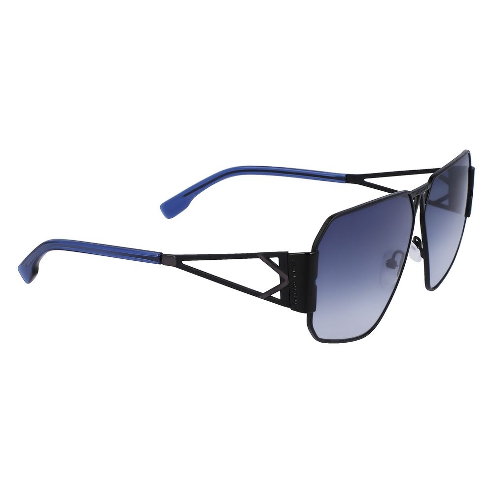 Karl Lagerfeld Black Metal Sunglasses | Regal Royce