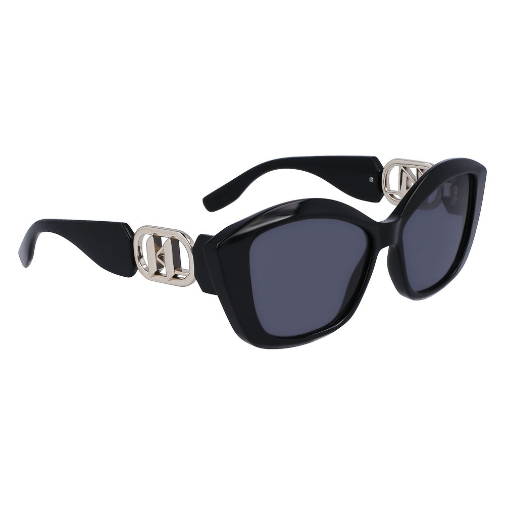 Karl Lagerfeld Black Injected Sunglasses | Regal Royce