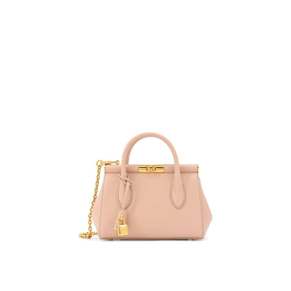 Dolce & Gabbana Beige Calfskin Handbag | Regal Royce