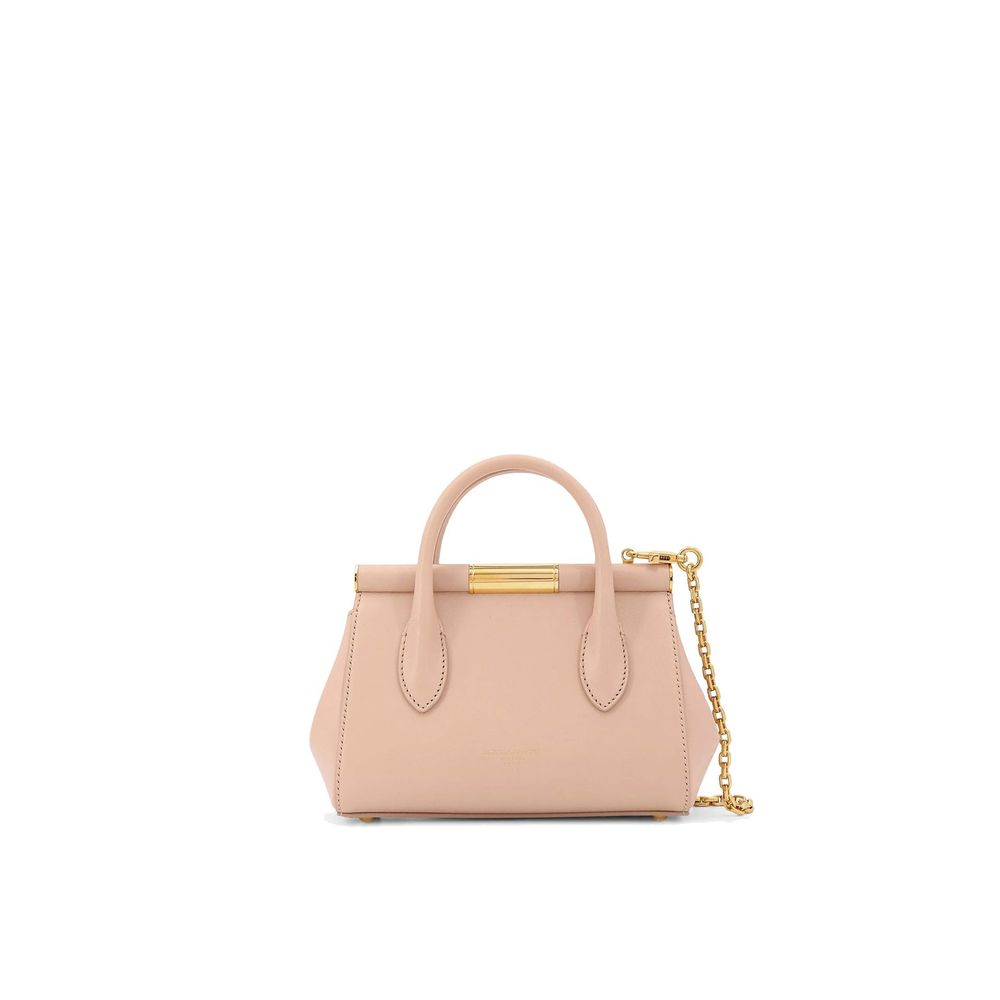 Dolce & Gabbana Beige Calfskin Handbag | Regal Royce