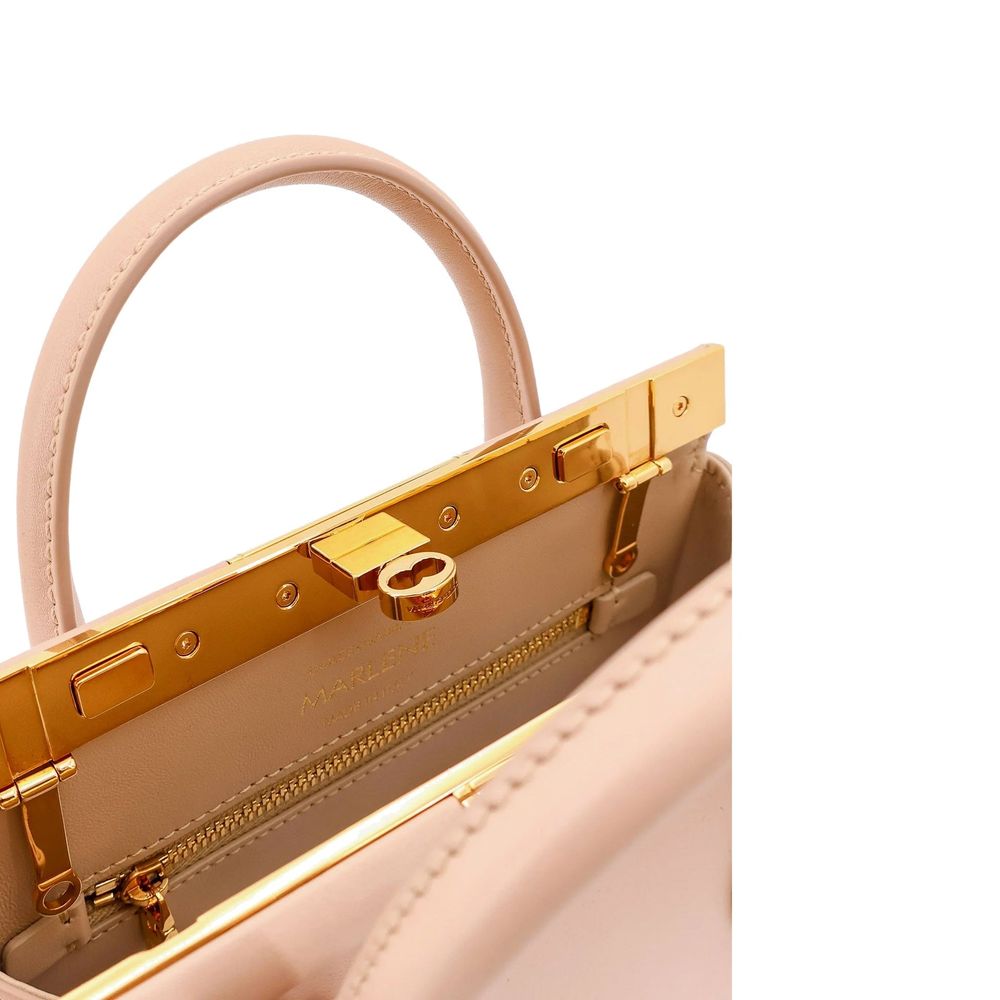 Dolce & Gabbana Beige Calfskin Handbag | Regal Royce