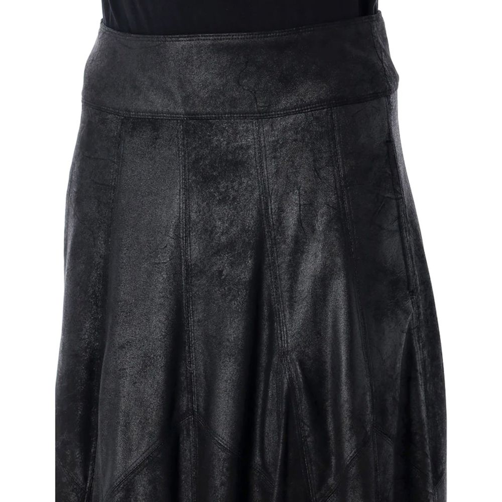Isabel Marant Black Elastane Long Skirt | Regal Royce