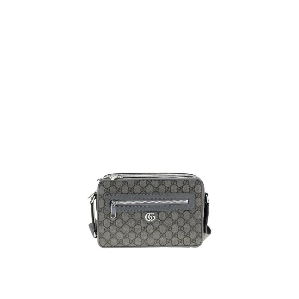 Gucci Gray Fabric Crossbody Bag | Regal Royce