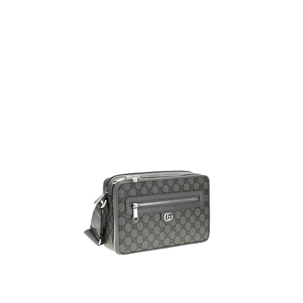Gucci Gray Fabric Crossbody Bag | Regal Royce