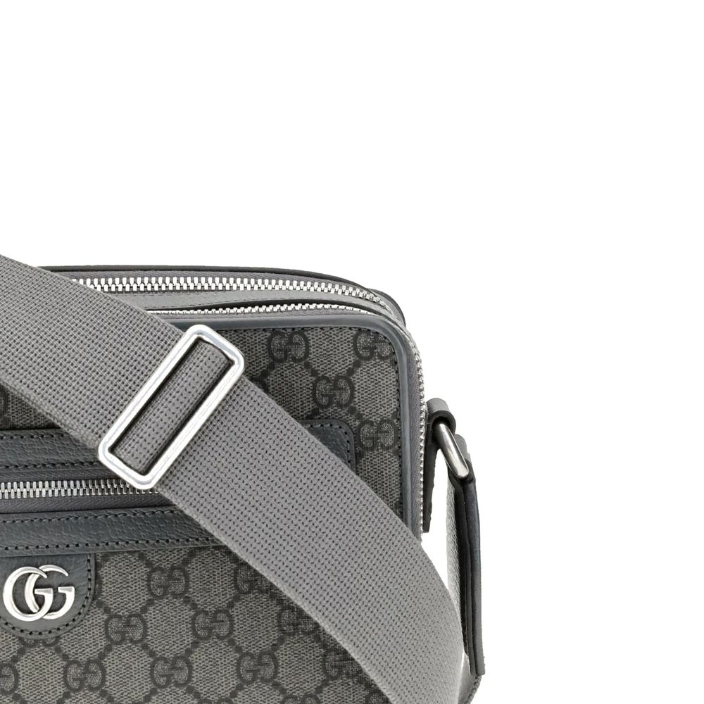 Gucci Gray Fabric Crossbody Bag | Regal Royce