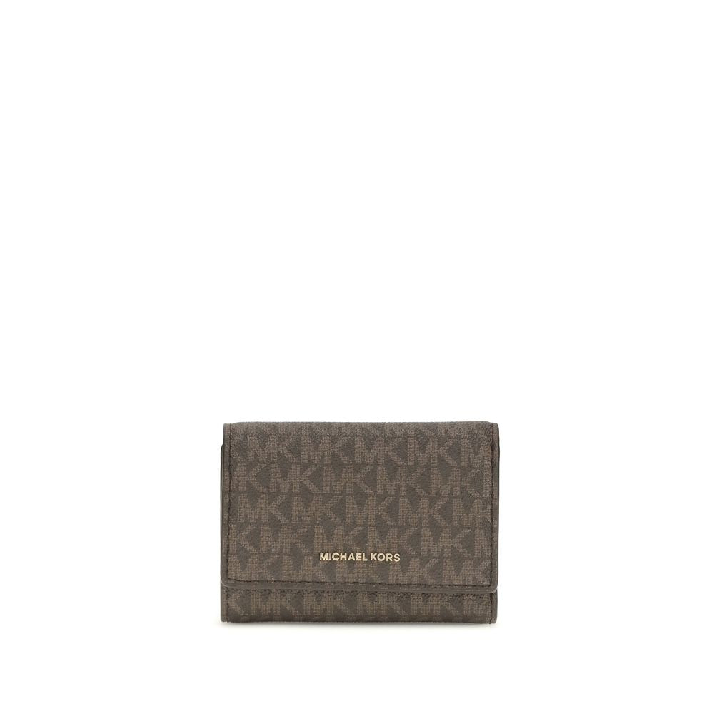 Michael Kors Brown Fabric Wallet | Regal Royce