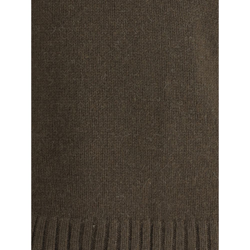 Aragona Cashmere Bicolor Alpaca Vicugna Pacos Turtleneck | Regal Royce