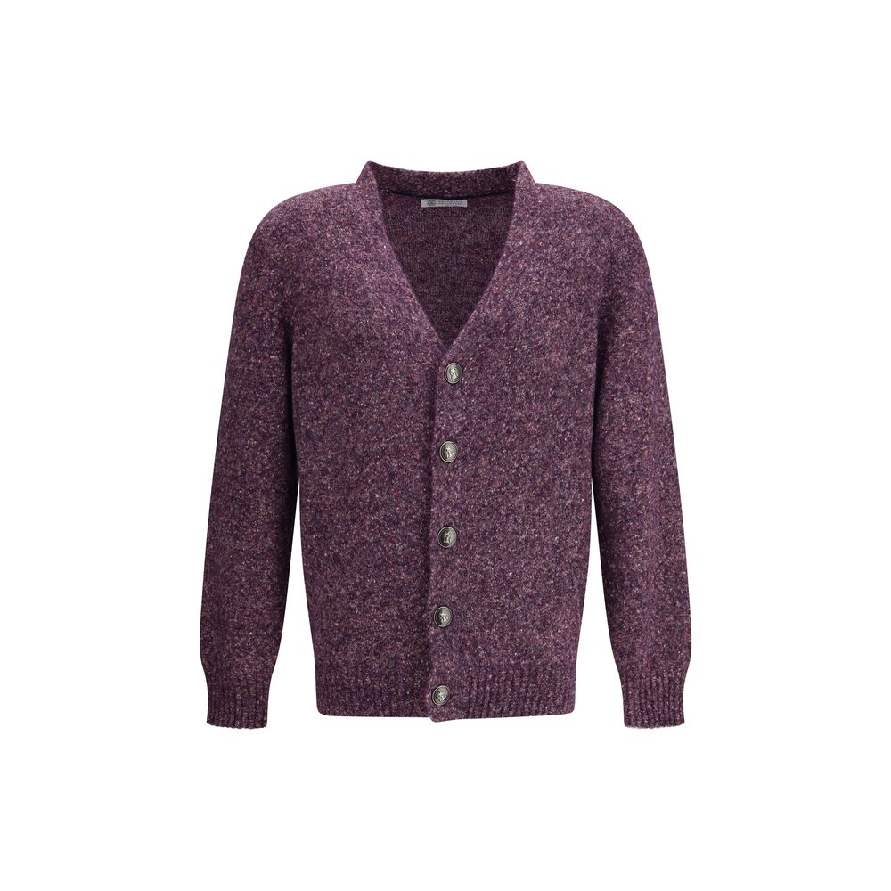Brunello Cucinelli Multicolor Alpaca Vicugna Pacos Cardigan | Regal Royce