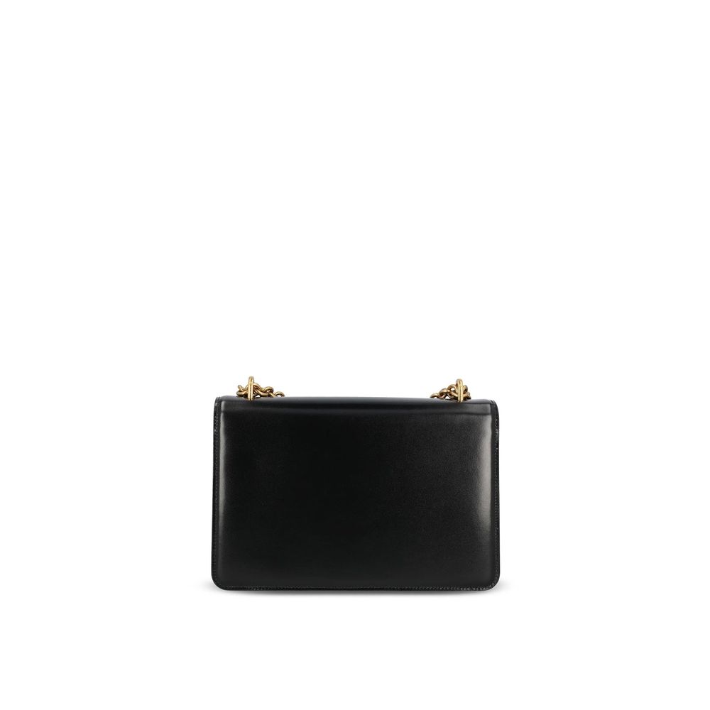 Valentino Garavani Black Calfskin Shoulder Bag | Regal Royce