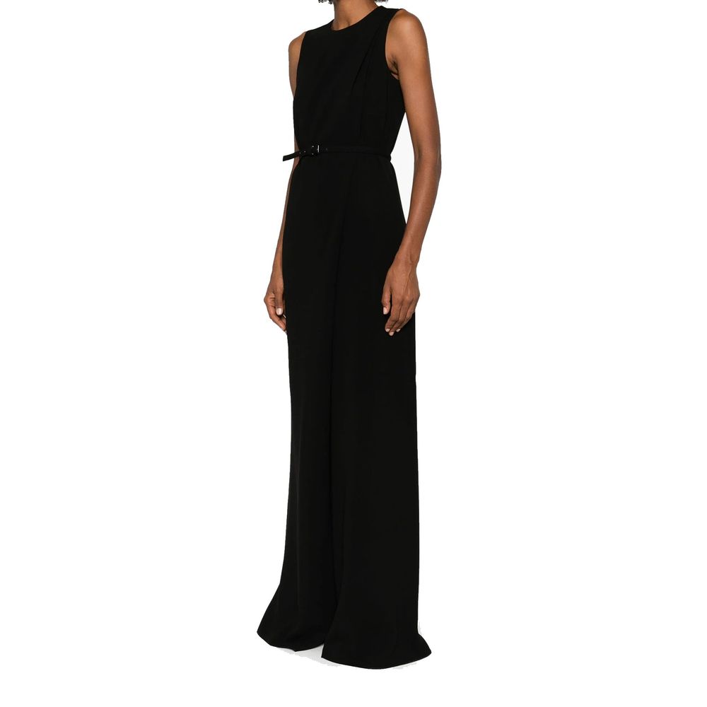 Max Mara Black Polyester Jumpsuit | Regal Royce