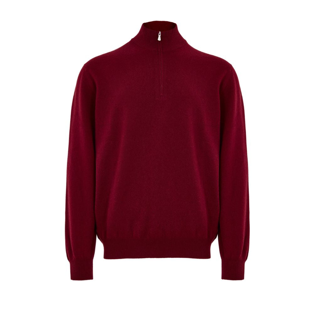 Gran Sasso Red Wool Turtleneck | Regal Royce