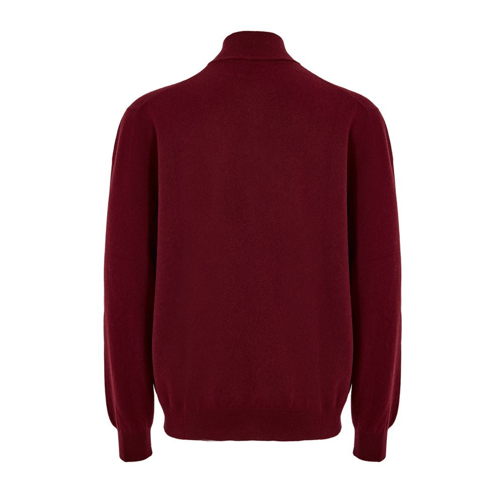 Gran Sasso Red Wool Turtleneck | Regal Royce