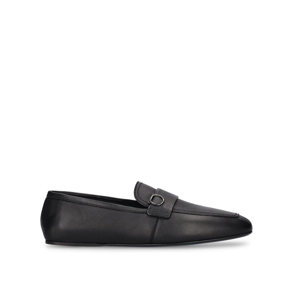 Salvatore Ferragamo Brown Calfskin Slip-On Loafers | Regal Royce
