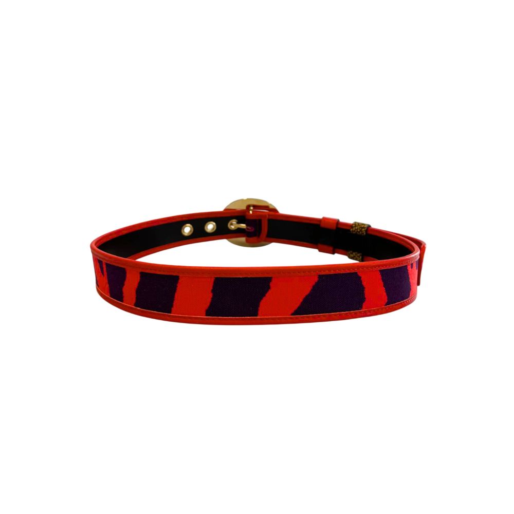 Borbonese Orange Genuine Leather Women Belt | Regal Royce