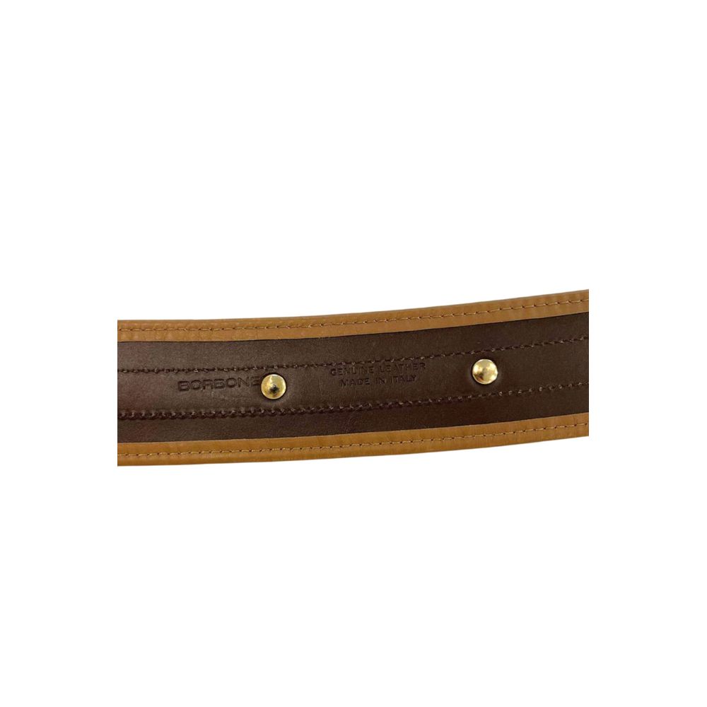 Borbonese Brown Genuine Leather Women Belt | Regal Royce