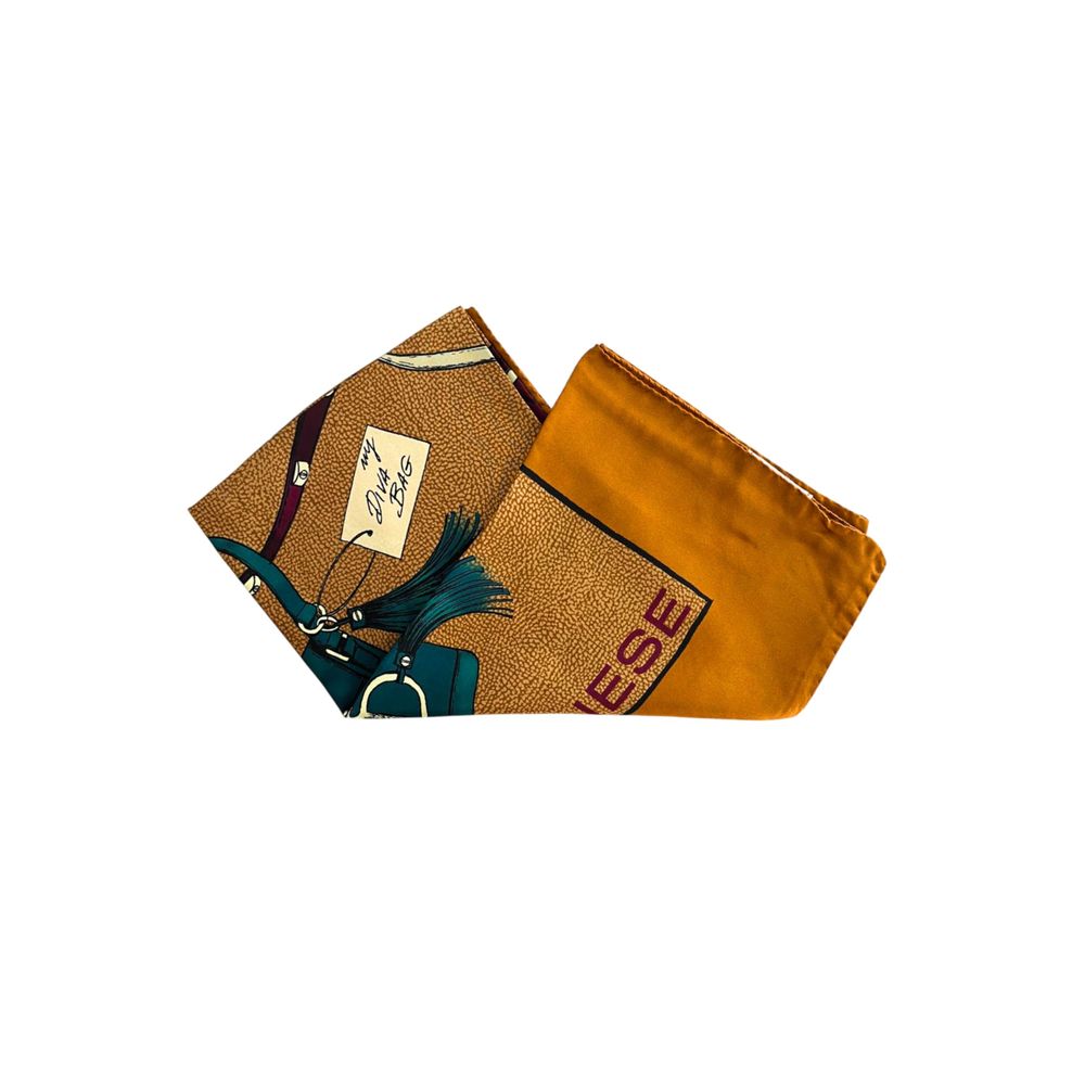 Borbonese Arancione Silk Women Scarf | Regal Royce