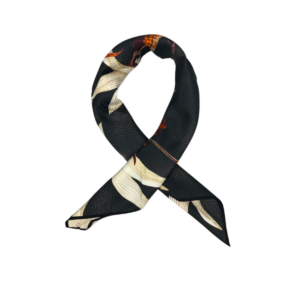 Borbonese Beige Silk Women Scarf | Regal Royce