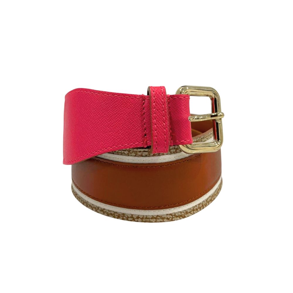 Borbonese Pink Genuine Leather Women Belt | Regal Royce