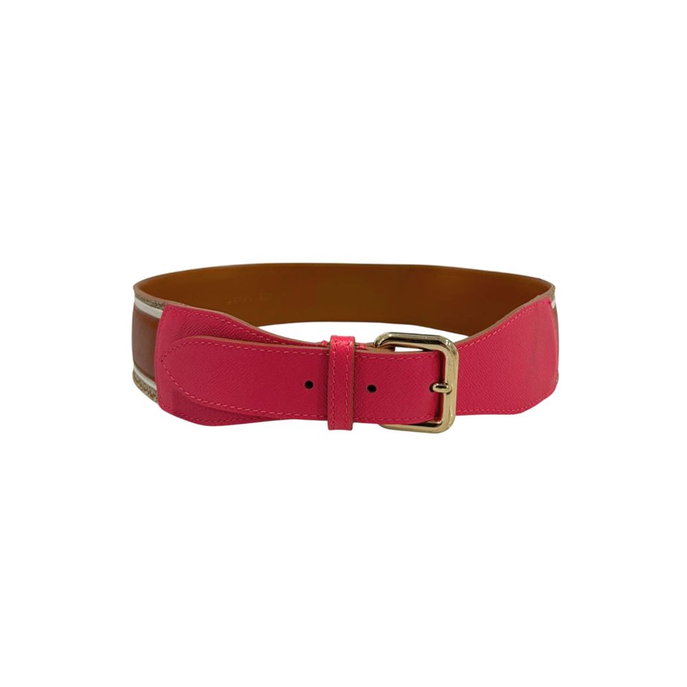 Borbonese Pink Genuine Leather Women Belt | Regal Royce