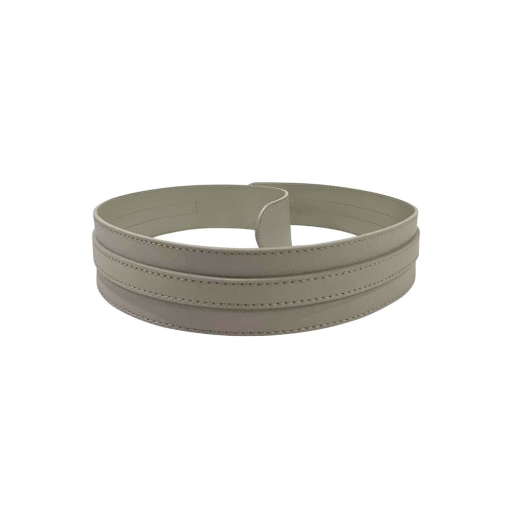 Borbonese Grey Genuine Leather Women's Belt | Regal Royce