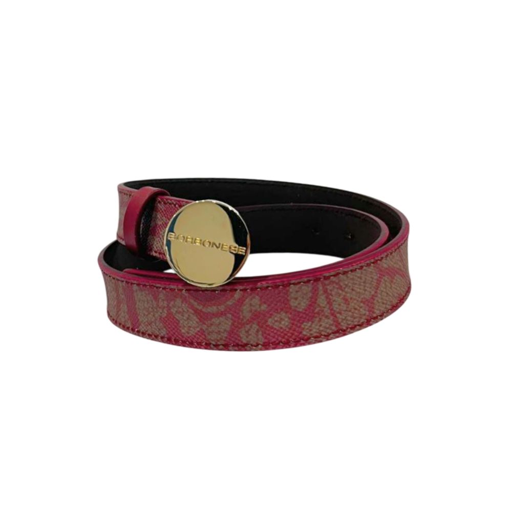Borbonese Red Genuine Leather Women Belt | Regal Royce