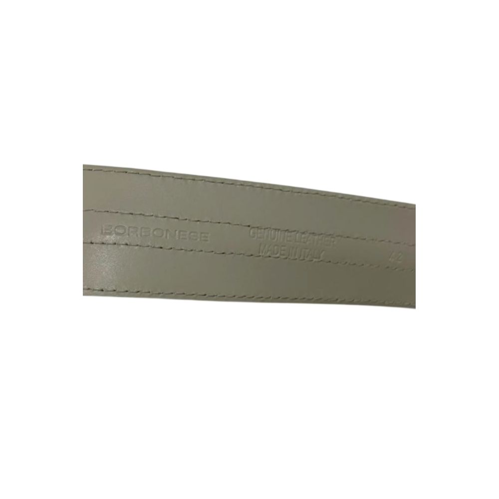 Borbonese Grey Genuine Leather Women's Belt | Regal Royce