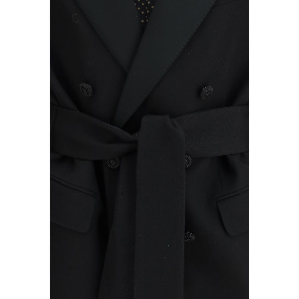Valentino Black Wool Oves Aries Blazer