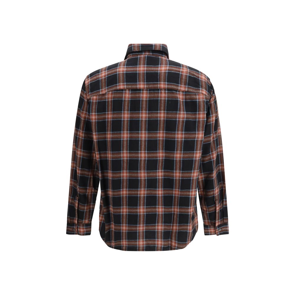 Diesel Blue Cotton Pattern Shirt | Regal Royce