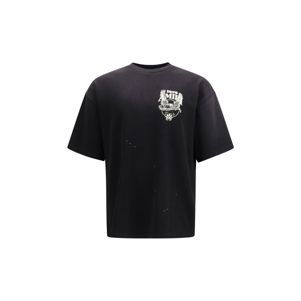 Amiri Black Cotton T-Shirt | Regal Royce