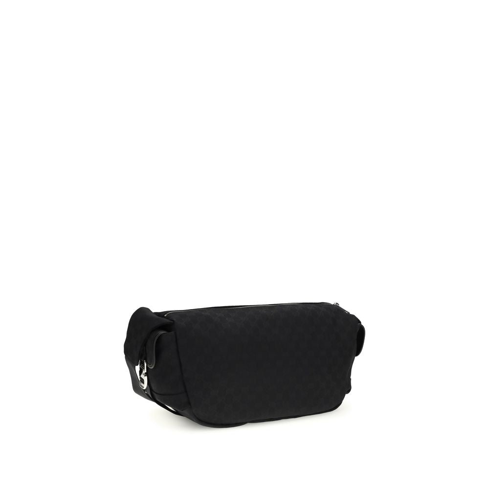 Gucci Black Fabric Shoulder Bag | Regal Royce