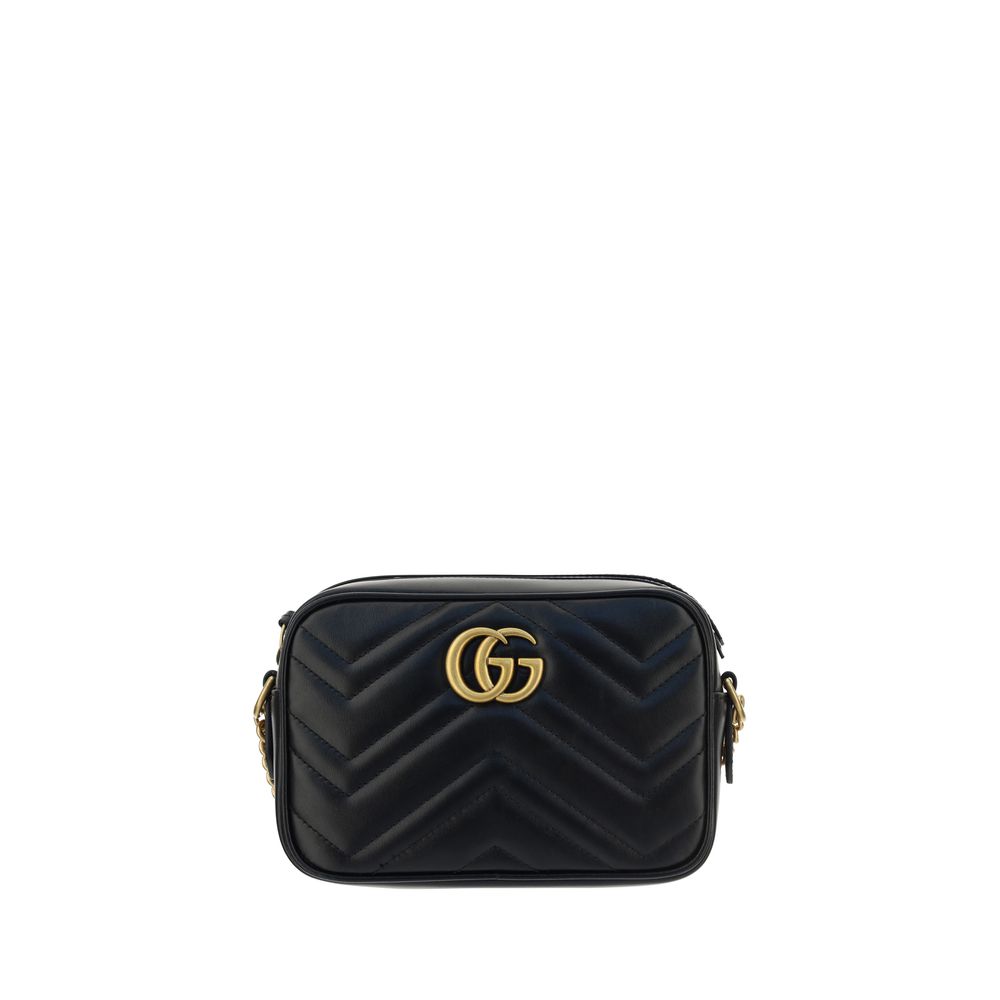 Gucci Black Leather Shoulder Bag | Regal Royce